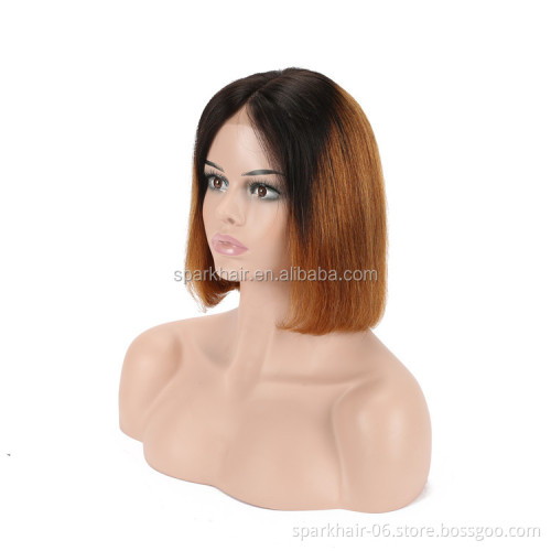 SPARK Pre Plucked Lace Wig Vendor 4x4 Lace closure Wig Virgin Cuticle Aligned Hair Manufacturer Wholesale Virgin Hair Wigs